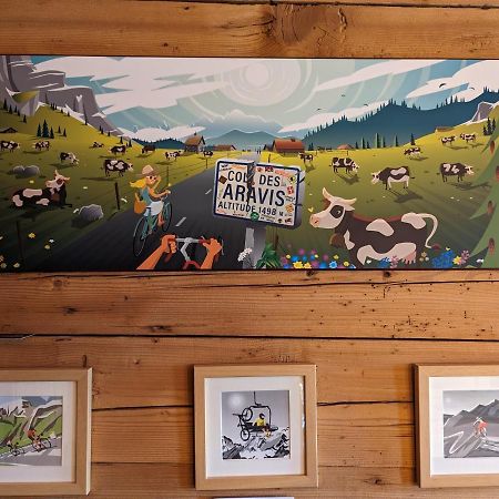 Bas De Chalet Au Coeur Des Aravis, Entre Lac Et Montagne Saint-Jean-de-Sixt Eksteriør bilde